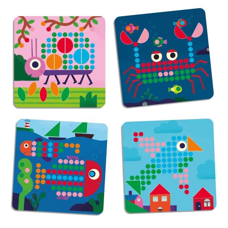 Djeco Mosaico Mini Animo