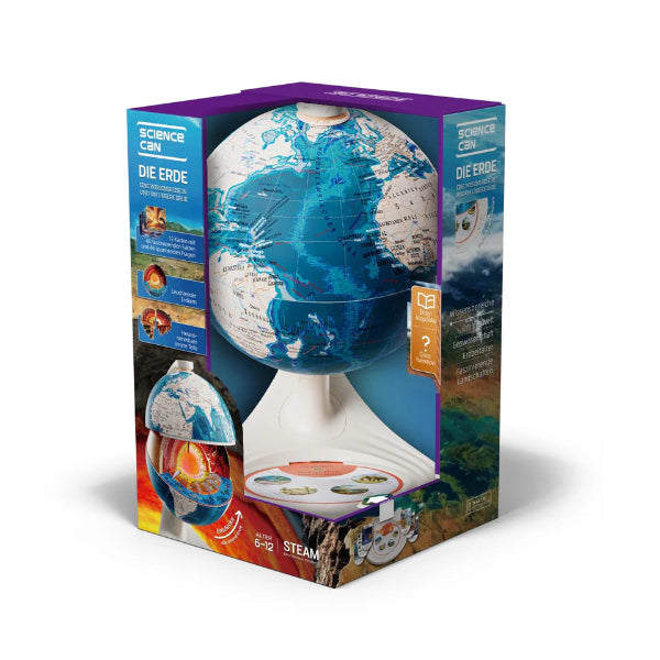 Earth Globe Interactive Science Learning Kit