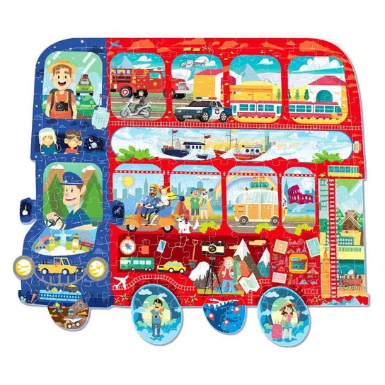 Shaped Puzzles (128 pieces)