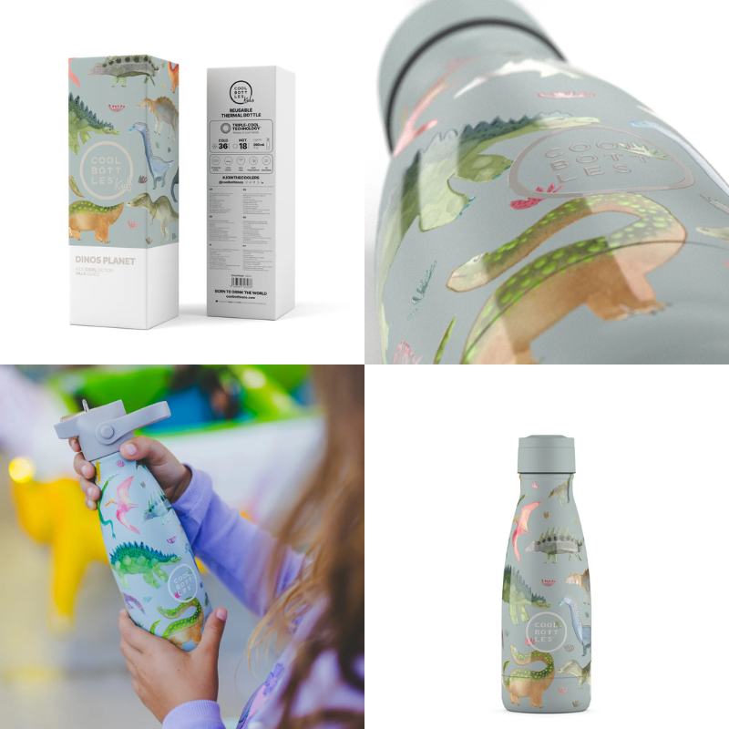 Cool Bottles Kids Triple-Insulated Water Bottle 260ml