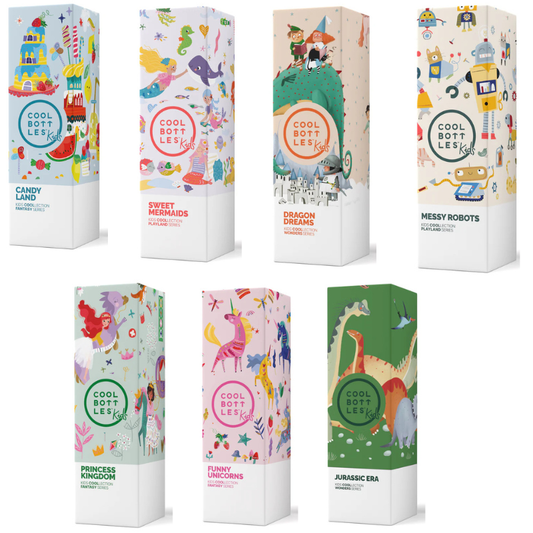 Cool Bottles Kids Triple-Insulated Water Bottle 350ml