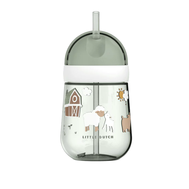 Little Dutch Straw Cup 300ml - Various Designs