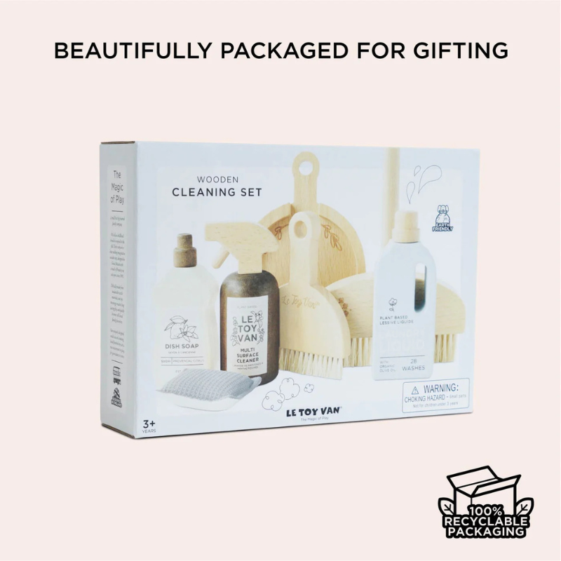 Le Toy Van Wooden Cleaning Set