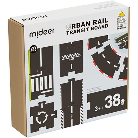 Mideer Urban Road Puzzle Play Set