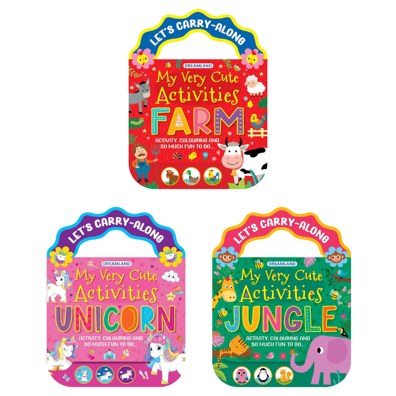 Dreamland Carry Along Activity Book - Various Designs