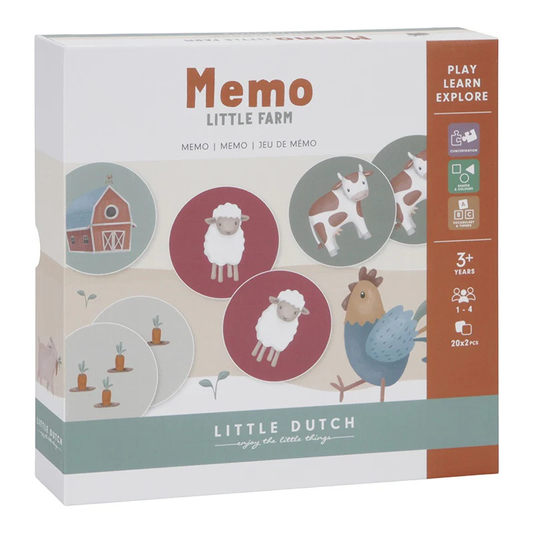 Little Dutch Memo Game - Various Designs
