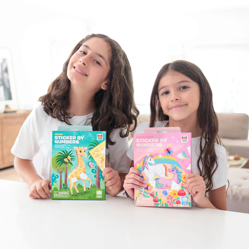 Tiger Tribe Sticker By Numbers - Various Designs