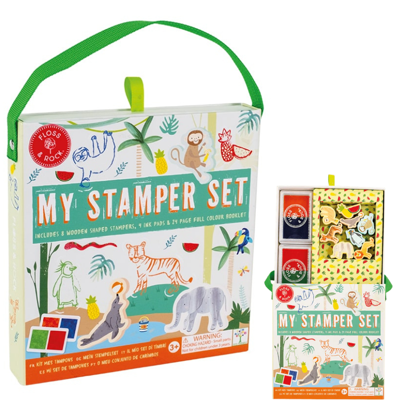 Floss and Rock Stamper Sets