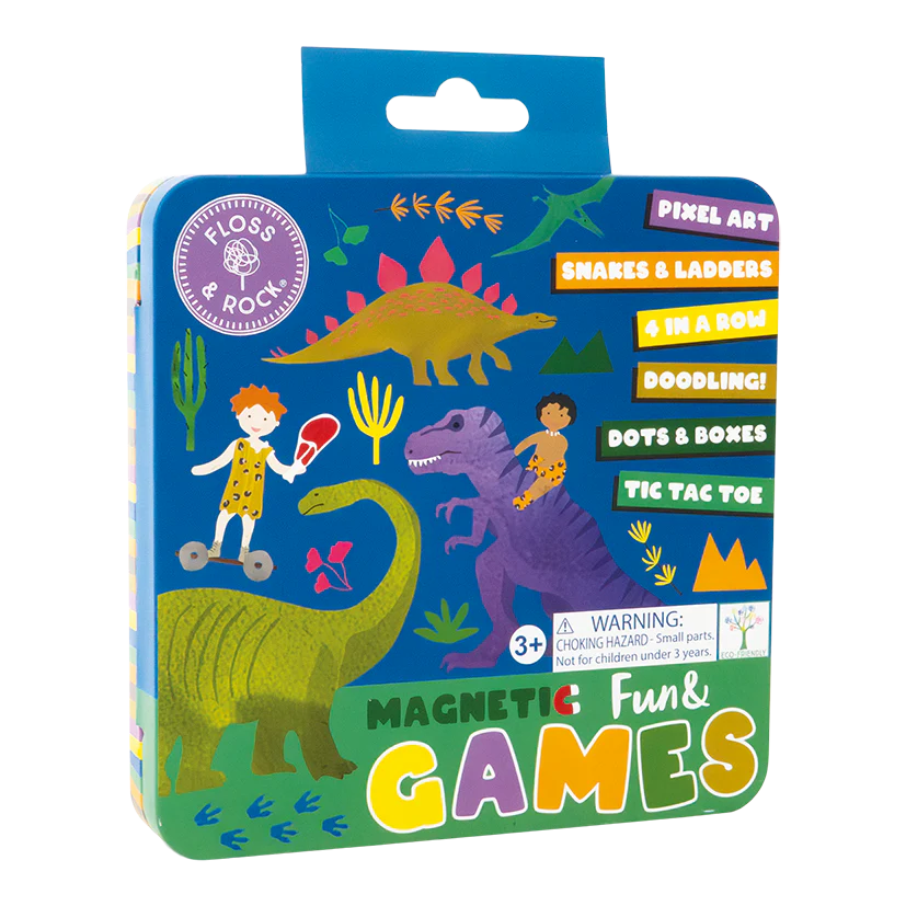 Floss & Rock Magnetic Fun & Games Tin - Various Designs