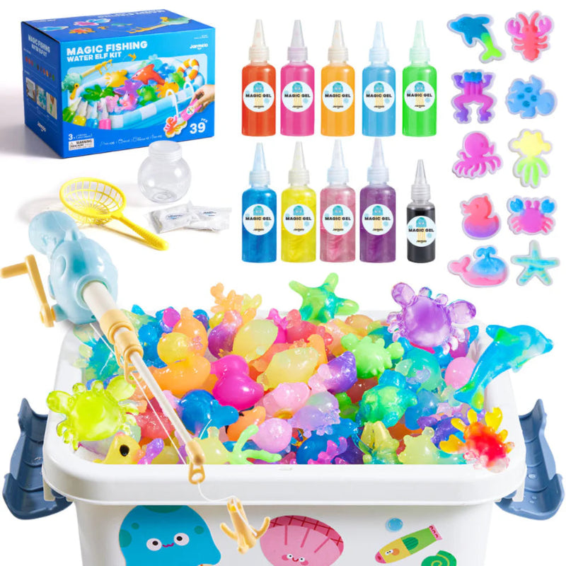 Jar Melo Magic Fish Making Kit & DIY Fishing Game