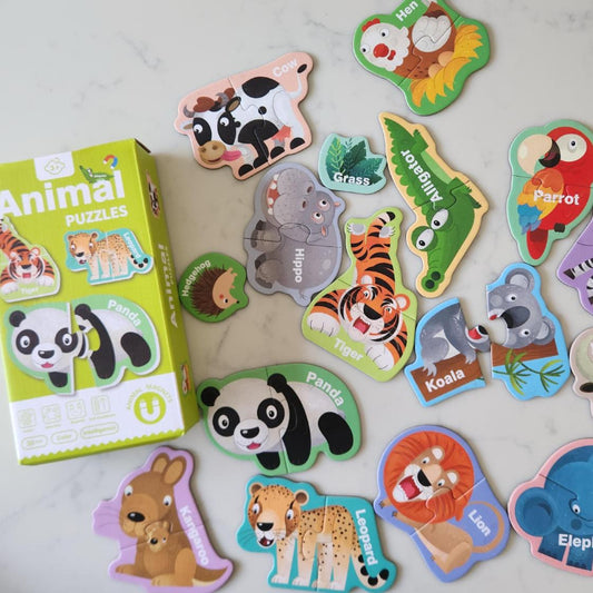 Magnetic Animal Puzzle Set