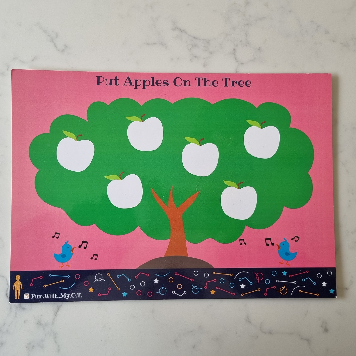 Playdough Mats A3 Thick Plastic Lamination