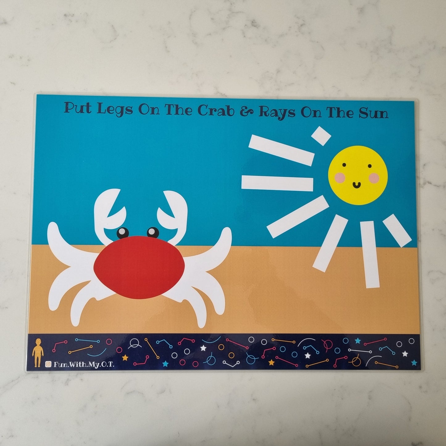 Playdough Mats A3 Thick Plastic Lamination