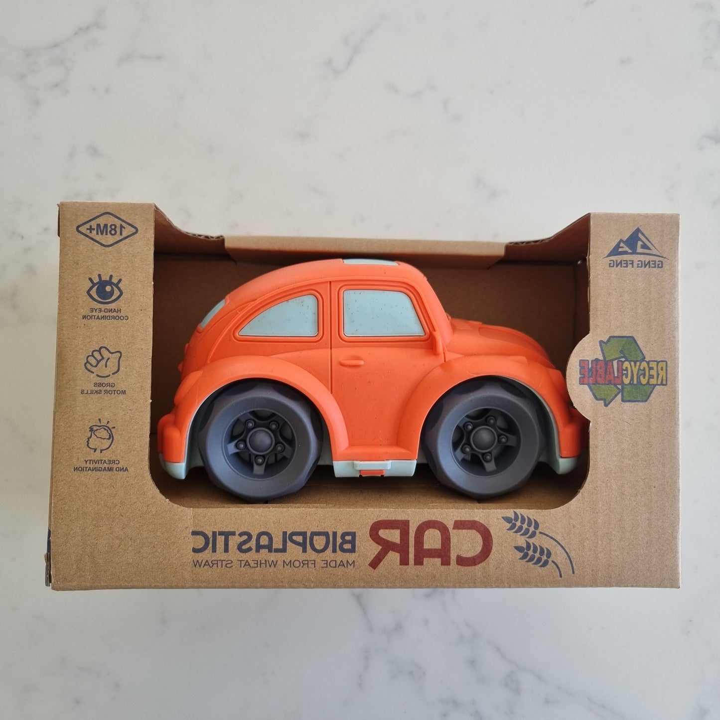 Bioplastic Beetle Car