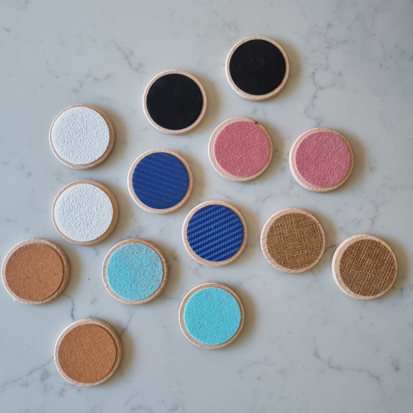 Tactile Wooden Matching Game