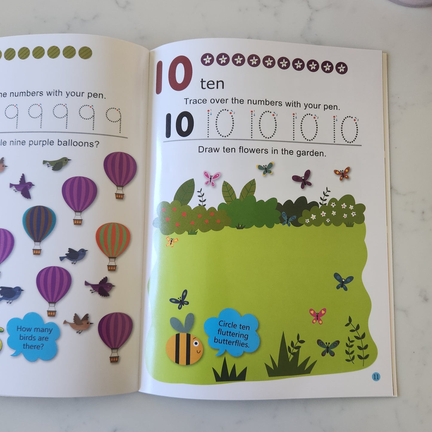 First Numbers Wipe Clean Book