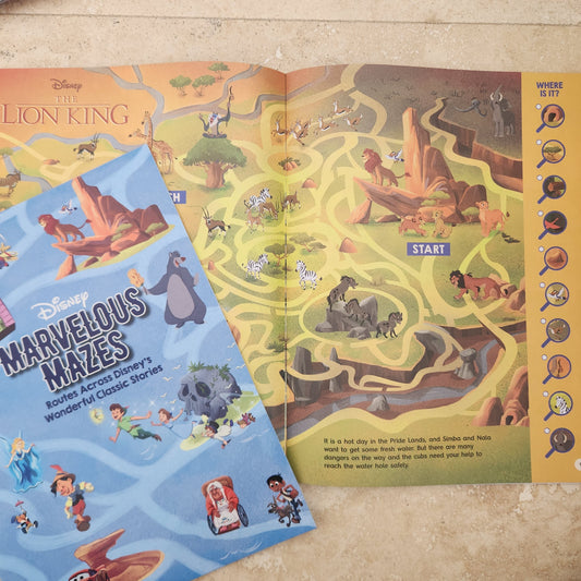 Disney Marvelous Mazes