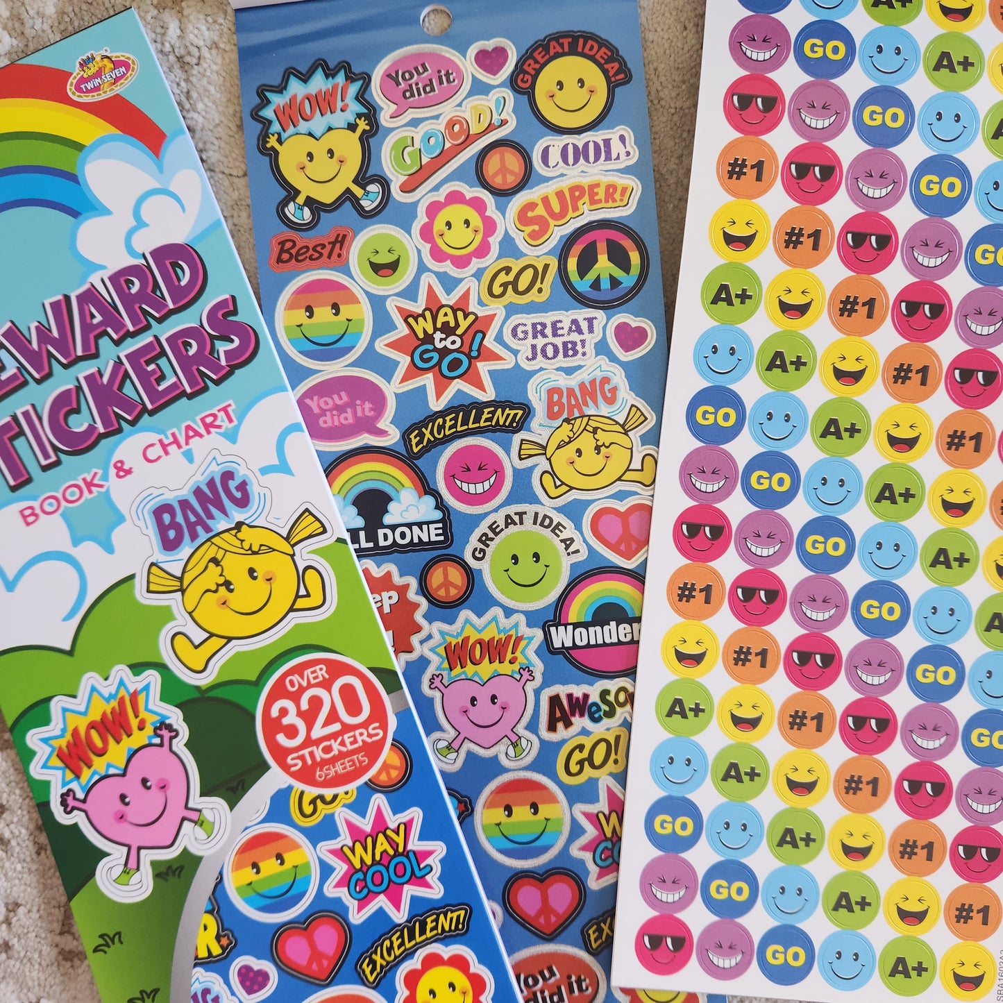 Reward Stickers - Various Designs