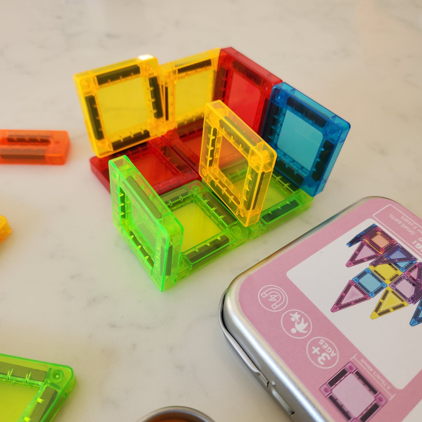Mini Magnetic Tiles Travel Set - Various Sizes