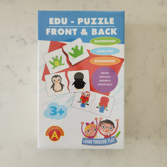 Edu-Puzzle Front & Back