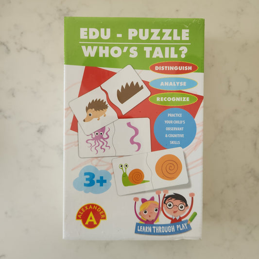 Edu-Puzzle Who's Tail