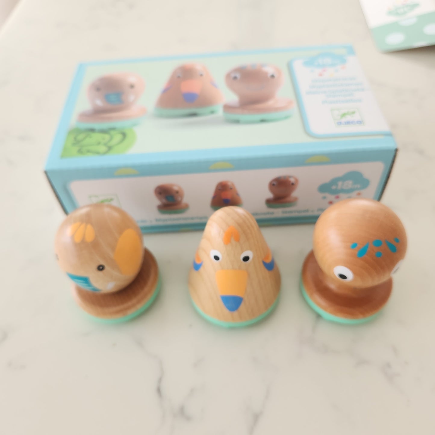 Djeco Modelling Stamp Set- My Plastistamps