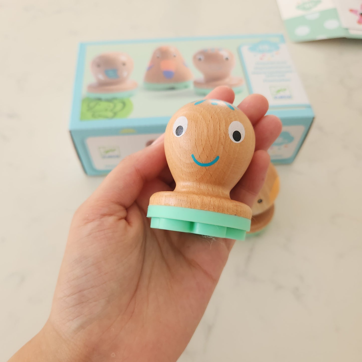 Djeco Modelling Stamp Set- My Plastistamps