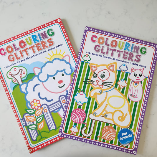 Colouring Glitters Book