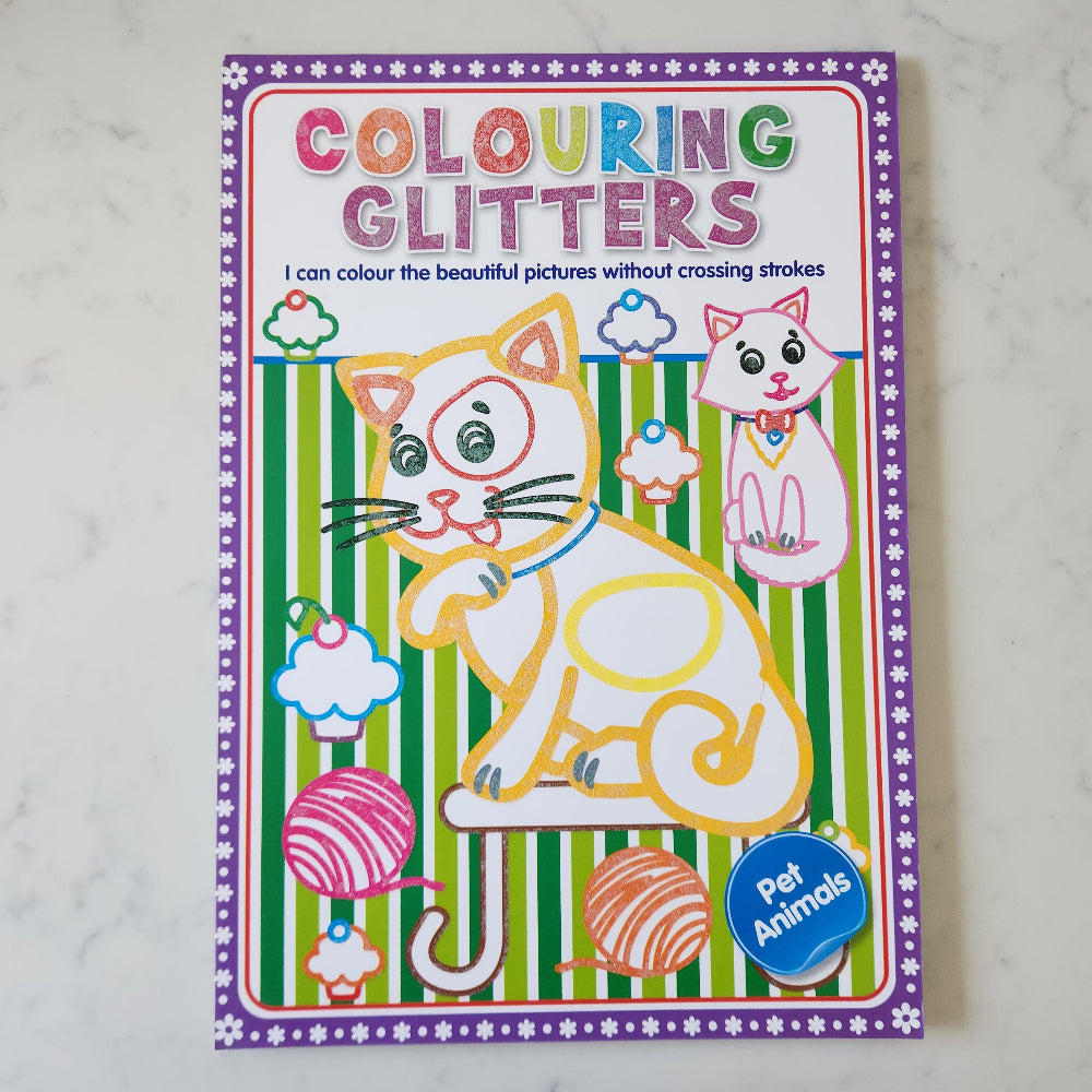 Colouring Glitters Book