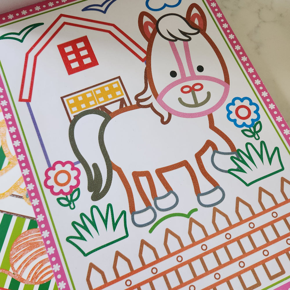 Colouring Glitters Book