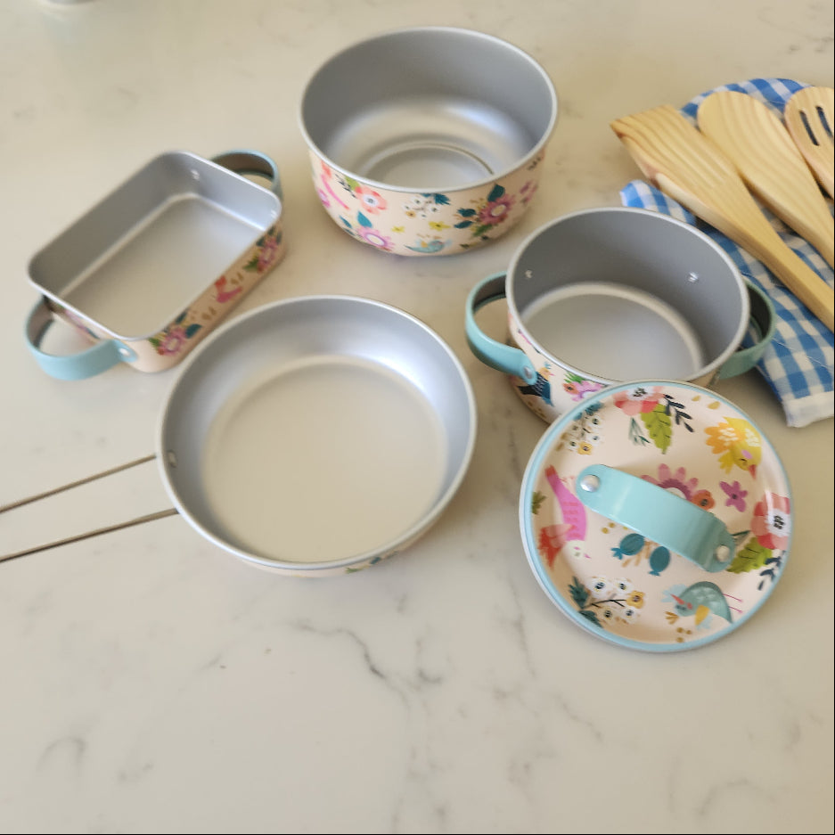 Aluminium Alloy Cooking Set (9 Piece)