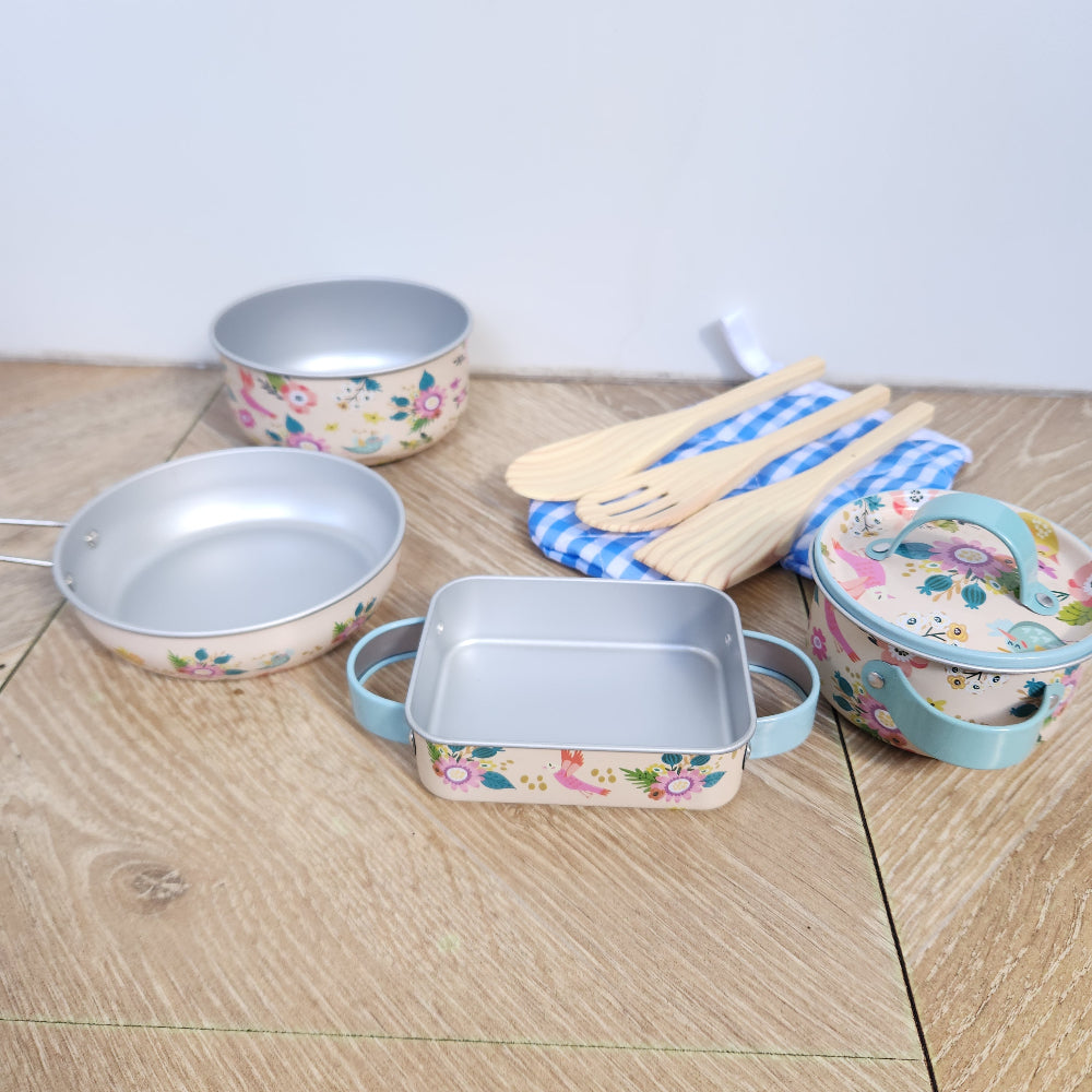 Aluminium Alloy Cooking Set (9 Piece)