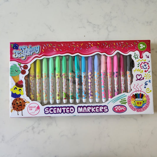 Scented Markers - 20 Piece