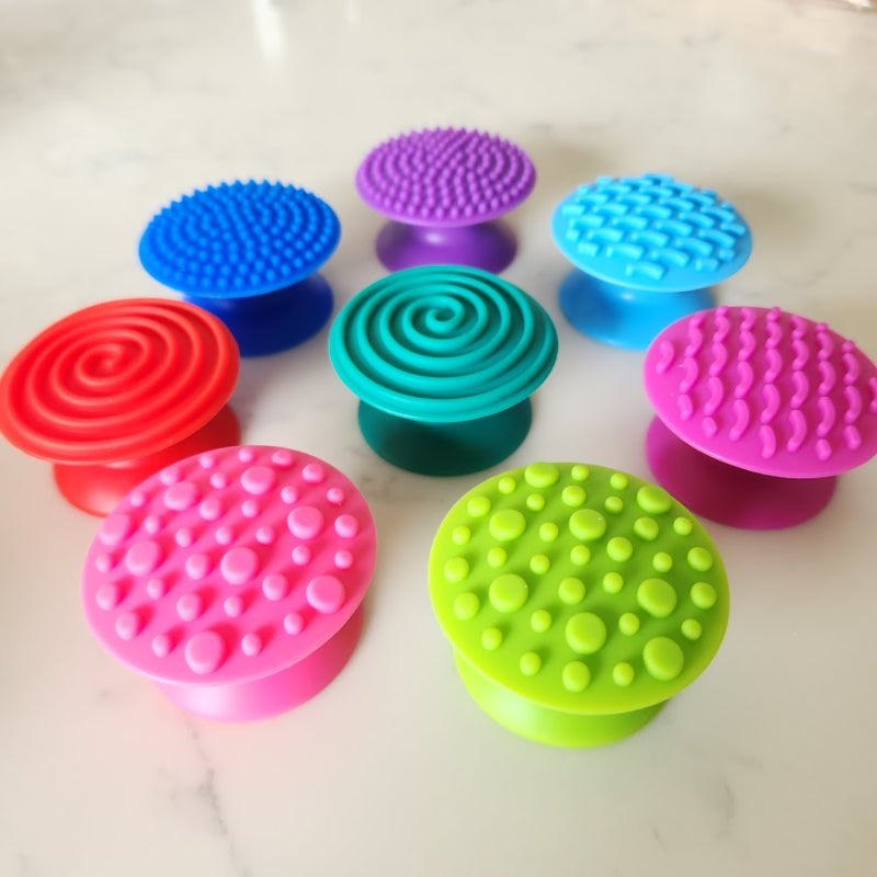 Rainbow Suction Sensory Set