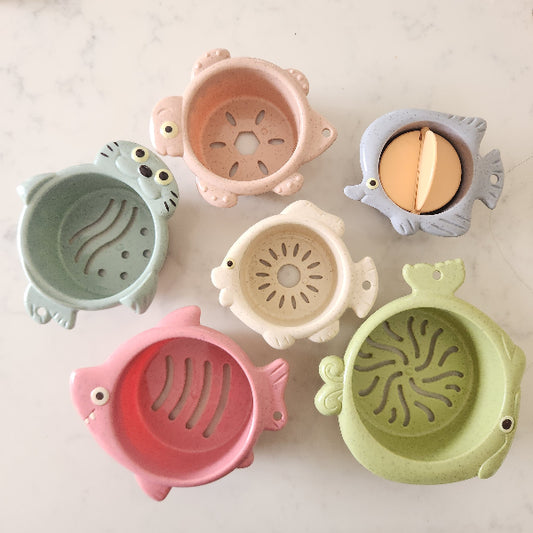 Ocean Animals Stacking Cups