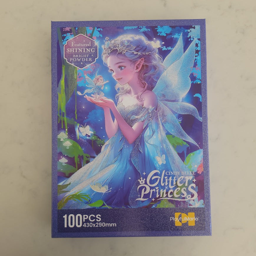 Glitter Princess Puzzle (100 pcs)