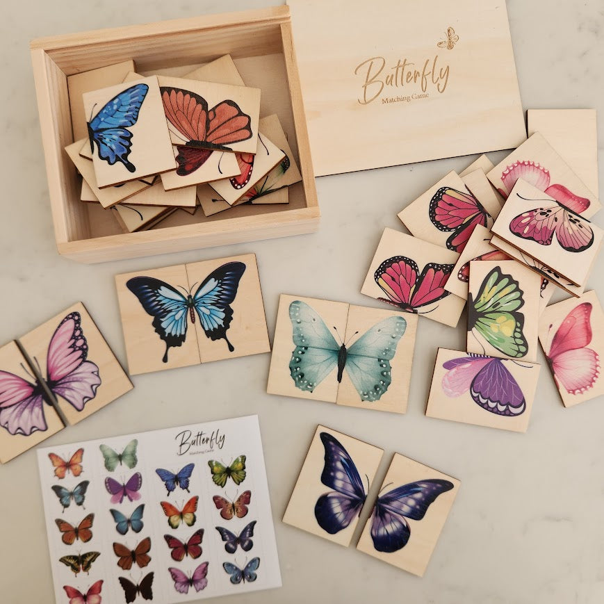 Wooden Butterfly Puzzle