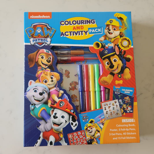 Paw Patrol Colouring & Activity Pack