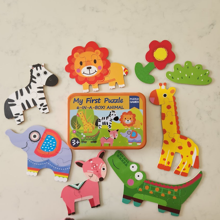 My First Puzzles in a Tin- Various Designs