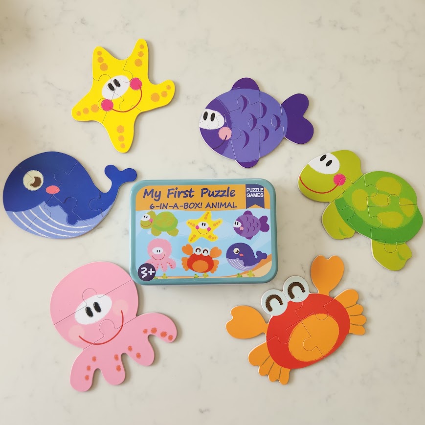 My First Puzzles in a Tin- Various Designs
