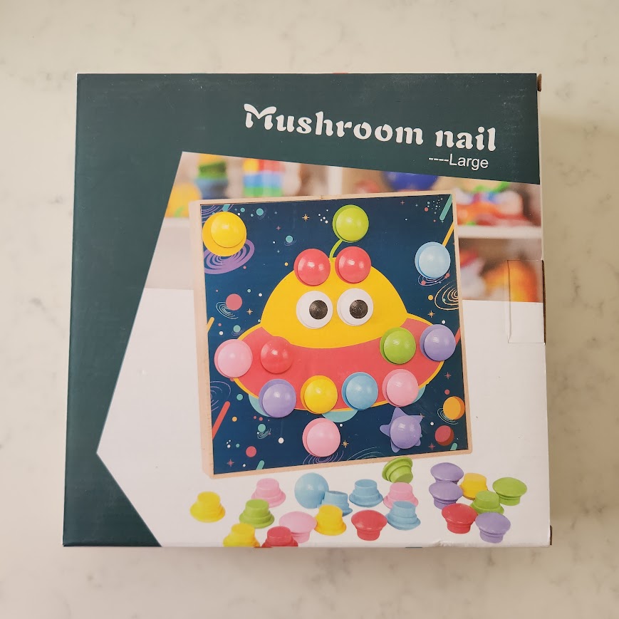 Mushroom Nail Big Peg Game