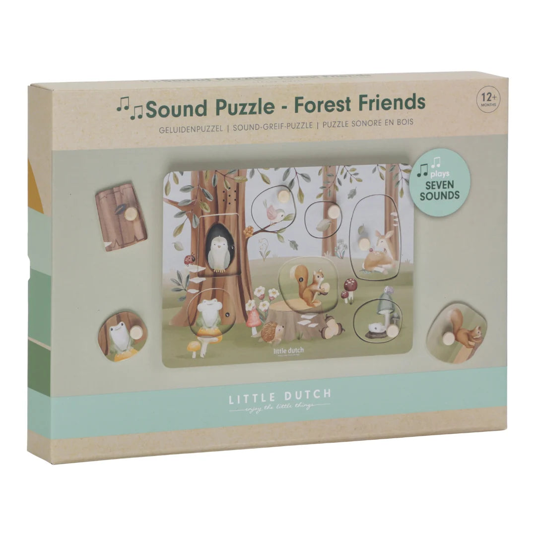 Little Dutch Music Puzzle Forest Friends