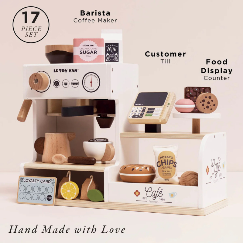 Le Toy Van Barista Cafe Shop Playset