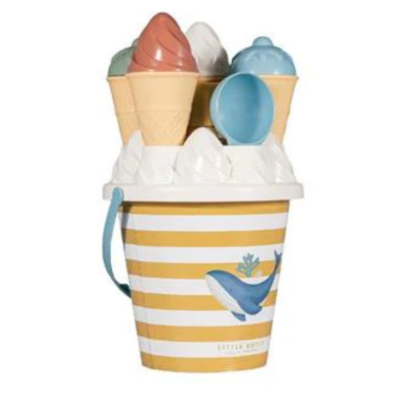 Little Dutch Ice Cream Beach Bucket - Various Designs
