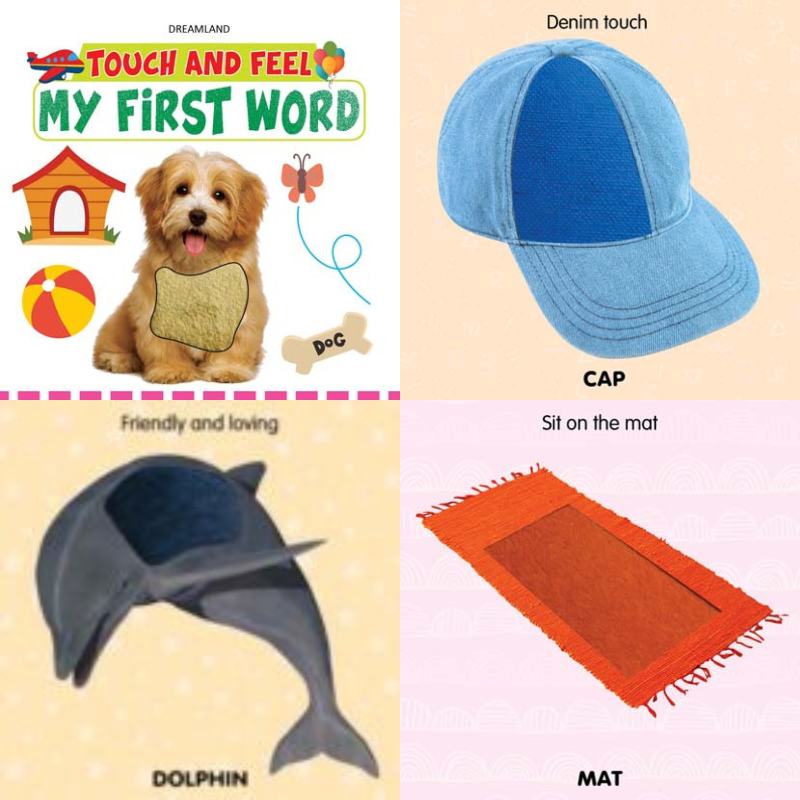 Touch and Feel Board Books - Various Designs