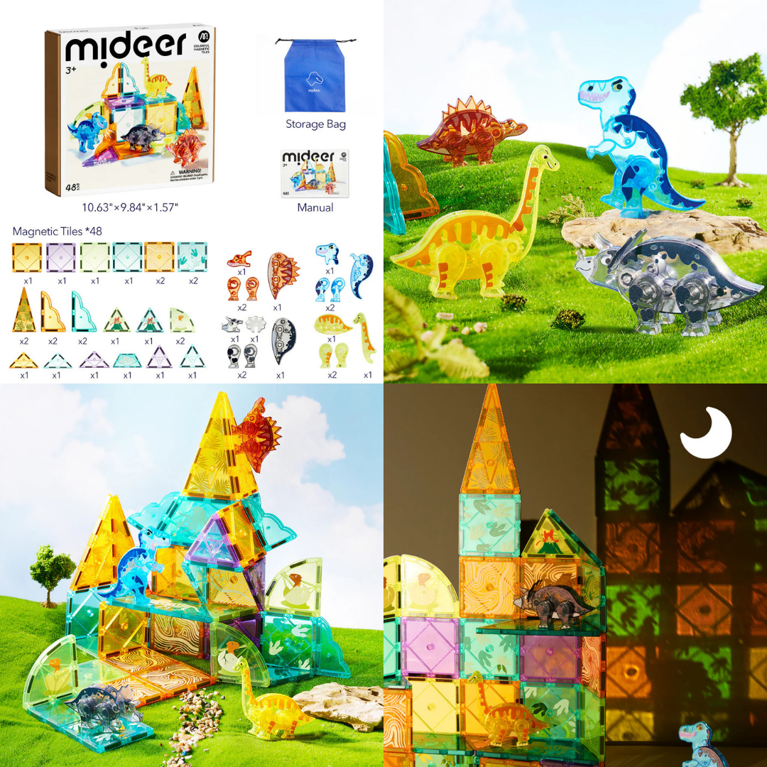 Mideer Magnetic Tiles - Various Designs