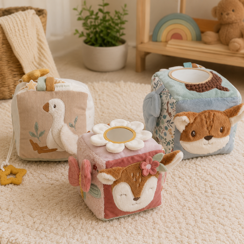 Little Dutch Soft Activity Cube - Various Designs