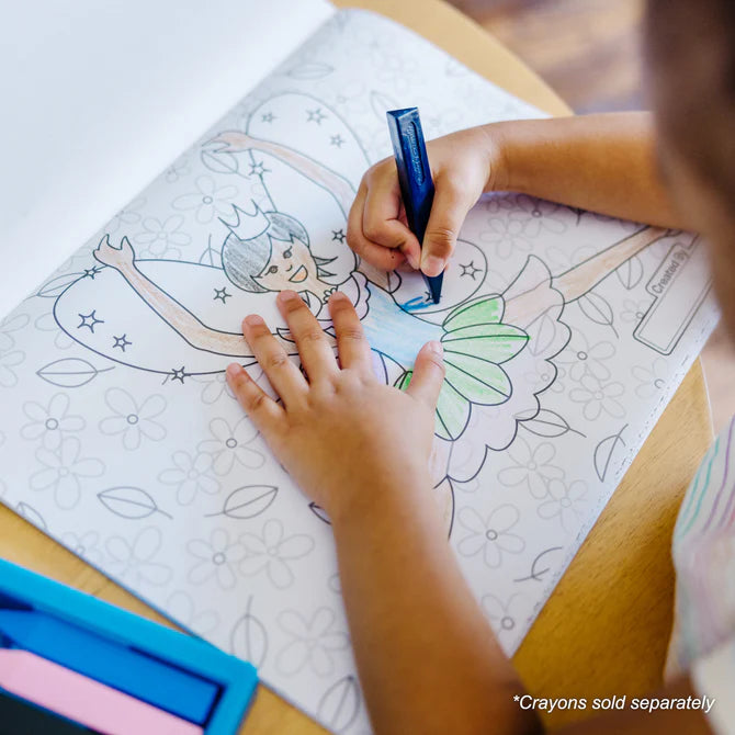 Melissa & Doug Princess and Fairy Jumbo Coloring Pad