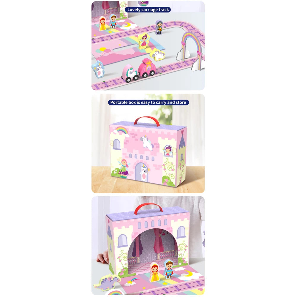 Tooky Toy Princess Castle Play Box