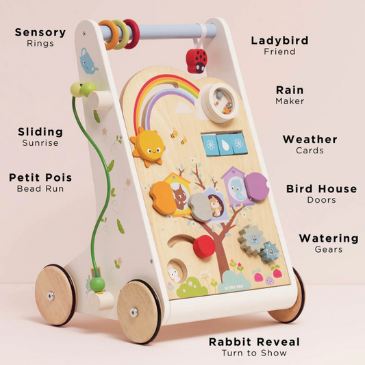 Le Toy Van Woodland Activity Baby Walker